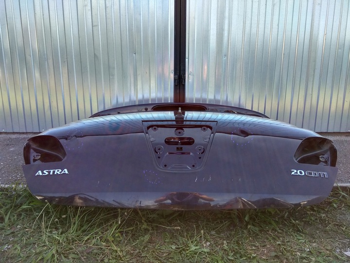фото №9, Кришка багажника opel astra j hb z20r 09-15 чорна
