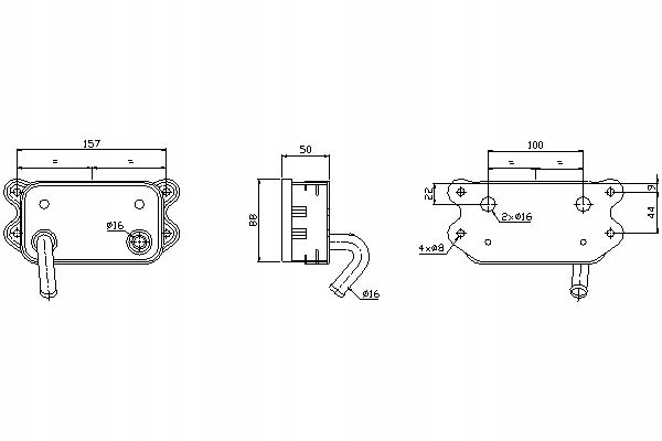 фото №2, Nissens радиаторов масла volvo c70 i купе 2.5