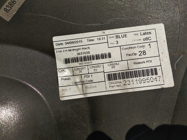 фото №9, Mini cooper one f55 f56 бампер перед переднее