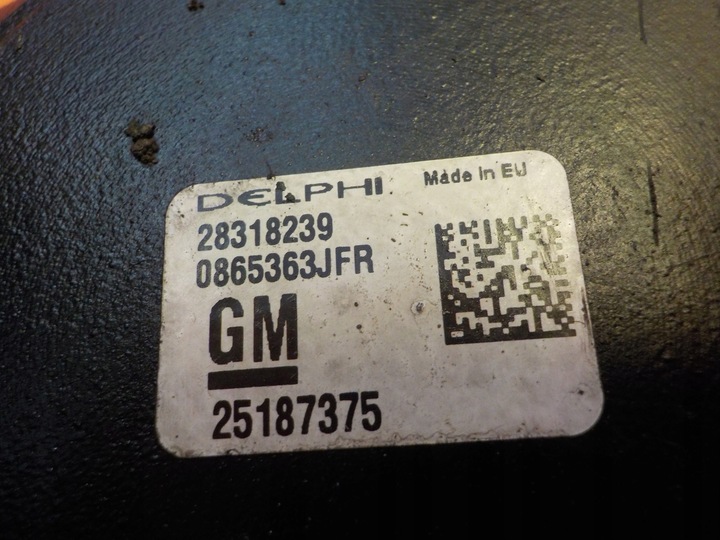 фото №6, Orlando cruze 2.0 vcdi 13r 163km z20d1 насос впрыскивающий 25187375 28318239