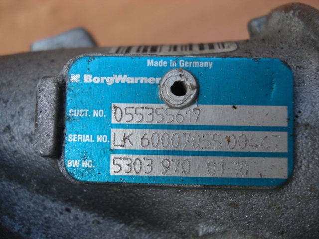 фото №7, Opel astra iv j 1.6 t turbo турбонагнетатель 055355617 a16net bez коллектора