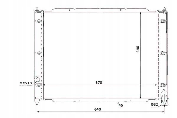 фото №2, Радиаторов двигателя nrf 025121253a 068121253b 068121