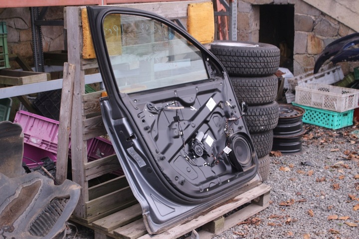 фото №6, Vw touareg 7l дверь левый перед комплектные ld7z