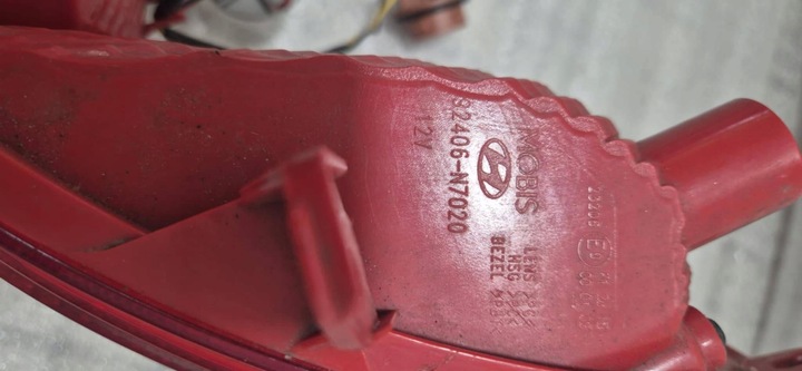 фото №9, Лампа правая задняя зад противотуманная hyundai tucson iv