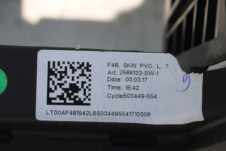 фото №13, Bmw x1 x2 f48 f39 консоль pulpit торпедо роздавальна капот pulpit 9332740 cz