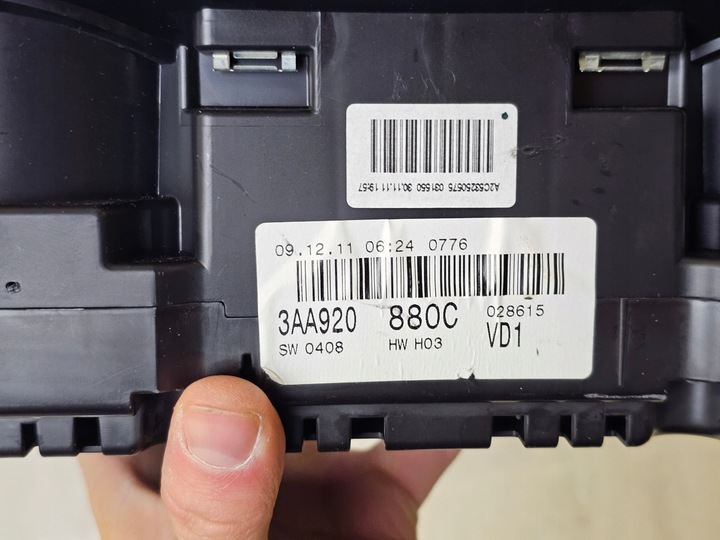 фото №6, Спідометр  манометр прилади європа vw passat b6 b7 cc 3aa920880c