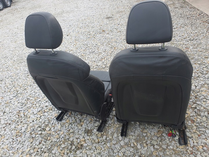 фото №7, Audi a4 b8 a5 сидіння спортивні чорна шкіра підігрів!!! електрика!!!