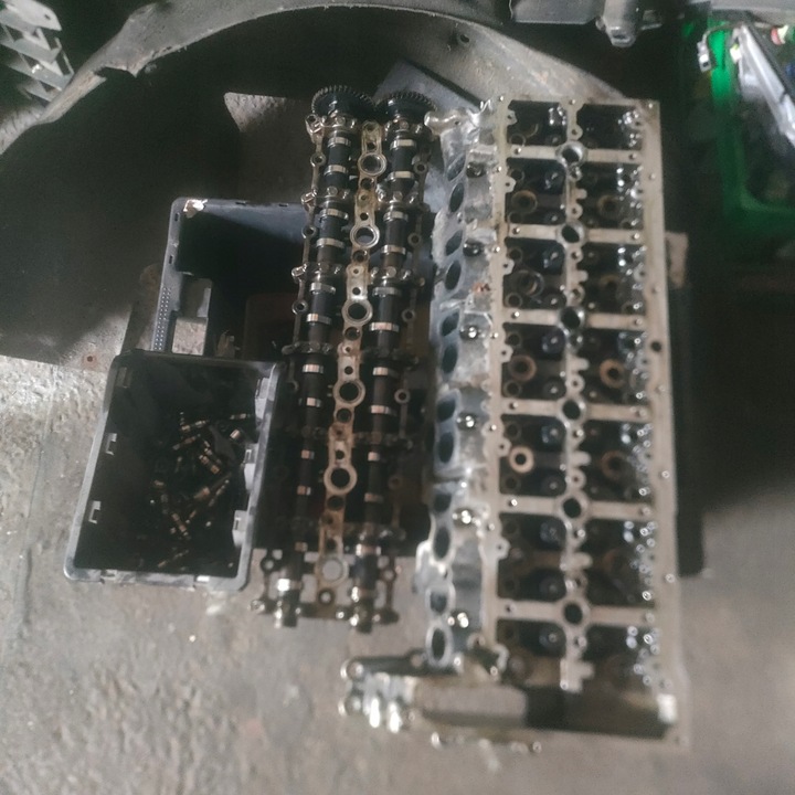 фото №10, Bmw e70 e71 x5 x6 рестайлинг головка двигателя n57d30b 787800003 3.0d 40d n57 306km