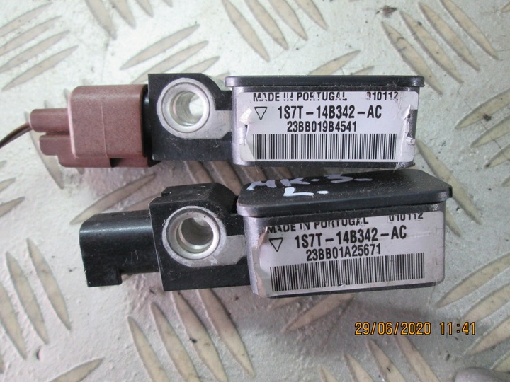 фото №3, Датчик модуль подушка безопасности ford mondeo mk3 1s7t14b056be