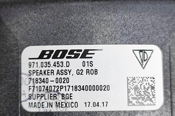 фото №6, Набір аудіо porsche panamera 971 sound 971.035.453.d 2018 23498486