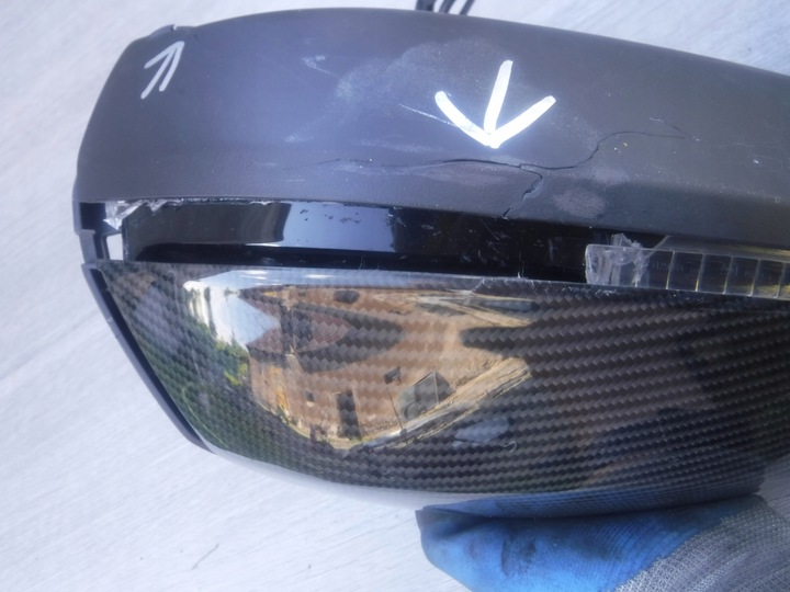 фото №16, Audi q7 sq7 4m дзеркало карбон камера карбон ліві
