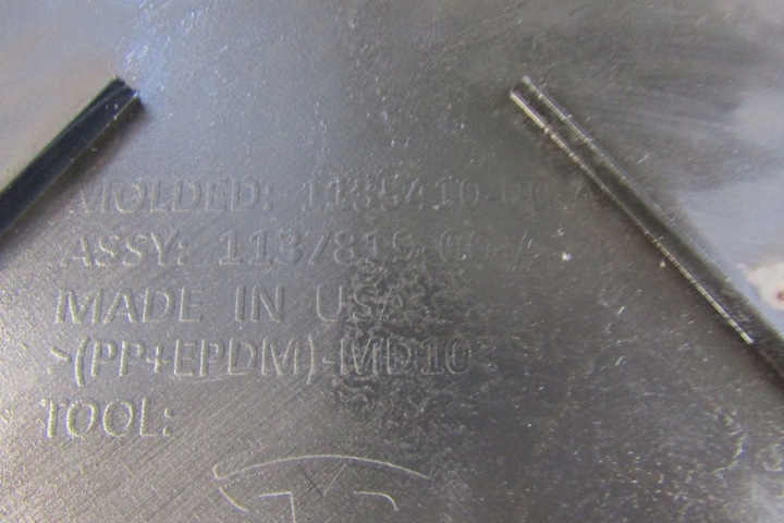 фото №12, Защита плита пол pod бампер tesla 3 17-