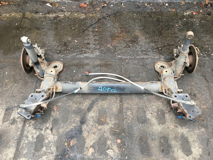 фото №1, Балка подвешивание зад peugeot 207 cc