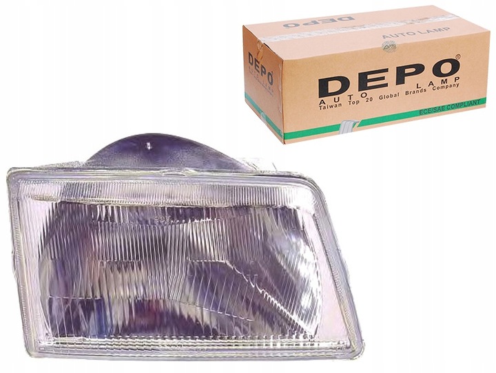 фото №1, Фара h4/r2 механічний peugeot 205 02.83-09.98