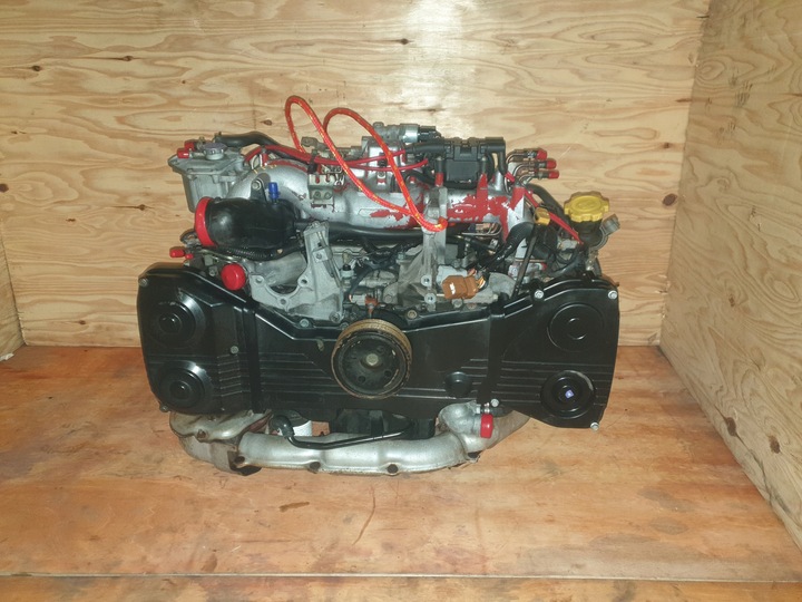 фото №1, Двигатель subaru ej20 2.0 sti turbo jdm impreza wrx
