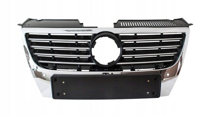 фото №1, Volkswagen passat b6 2005-2010 решітка решітка радіатора хром нова датчики заглушки pdc