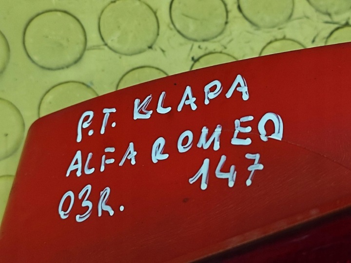 фото №9, Alfa romeo 147 фара правое зад w крышка багажника