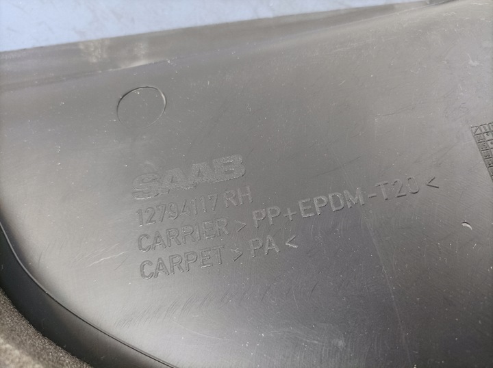 фото №10, Saab 9-3 ii універсал обшивки оббивка багажника