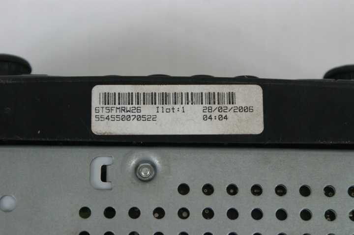 фото №16, Радио заводские peugeot 307 554550070522 6t5fmrw26