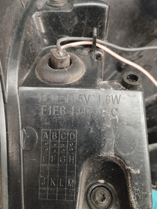 фото №12, Ford focus mk3 лампа правый зад f1eb-13404-bc