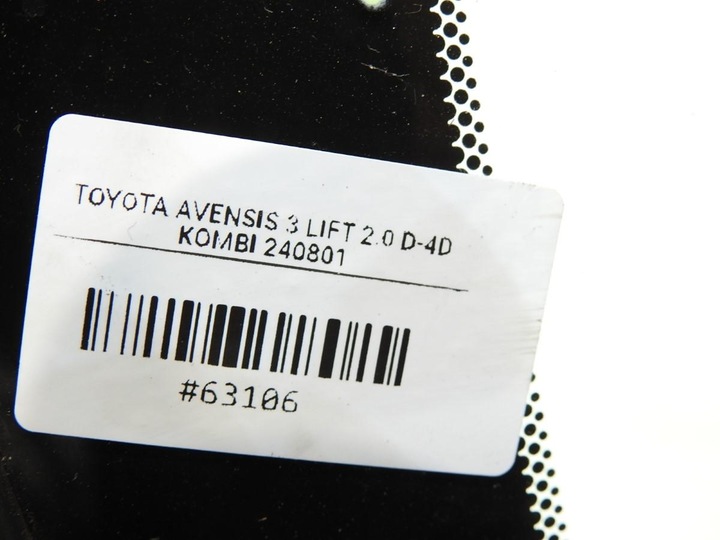 фото №6, Скло кузовна лівий зад toyota avensis iii t27 універсал 43r-00048