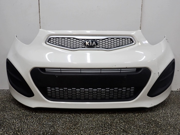 фото №7, Комплектный перед капот бампер оригинал европа kia picanto ii 14r
