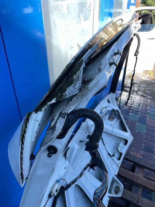 фото №9, Крышка задняя зад багажника bmw x3 e83 рестайлинг белая