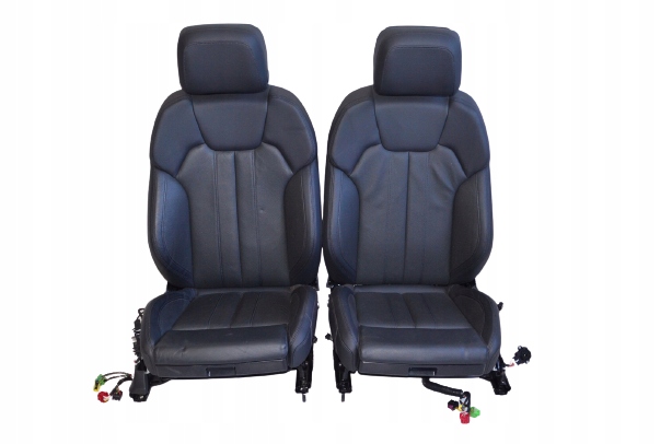 фото №9, Audi q5 80a uk комплект сидений чёрная кожа ролеты