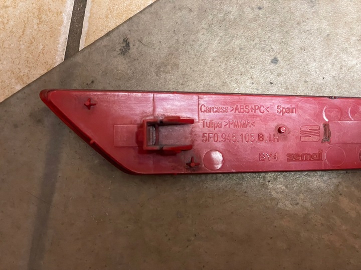 фото №6, Seat leon 12- відбивач бампера лівий 5f0945105g