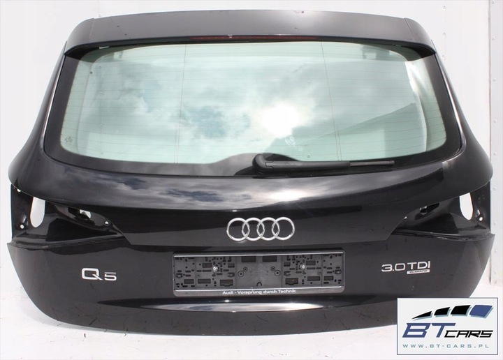 фото №8, Audi q5 крышка задняя зад багажника + стекло 8r 8r0827023 8r0827933 8r0845501