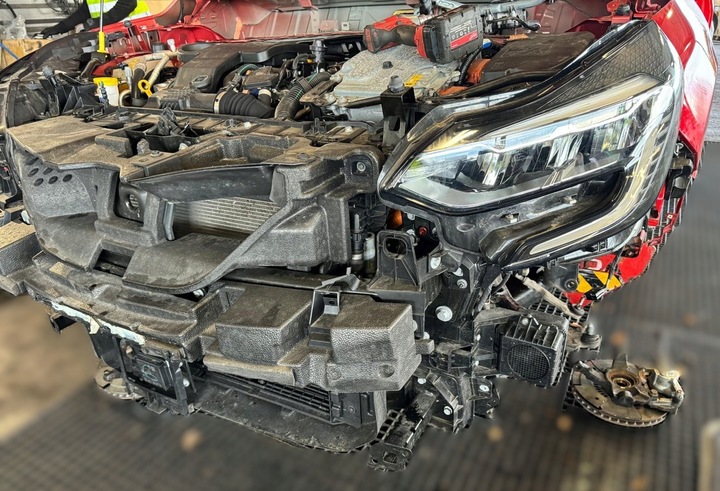 фото №7, Renault captur ii 1.6 гібрид перед бампер лампи капот крило підсилювач