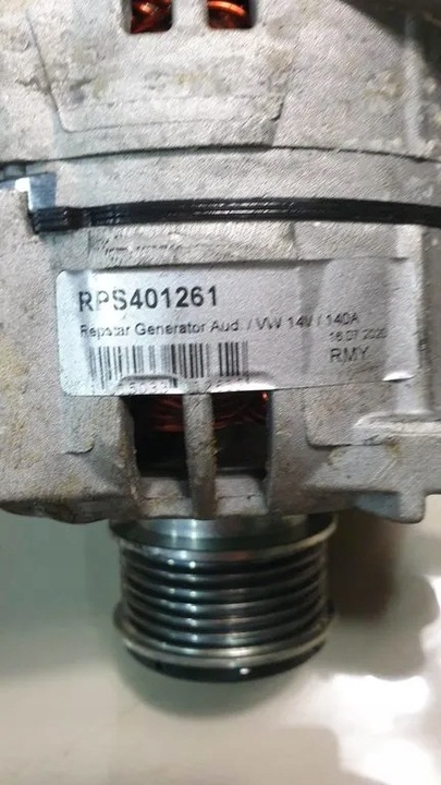 фото №8, Seat altea 2.0 tdi 140a генератор 0124525039