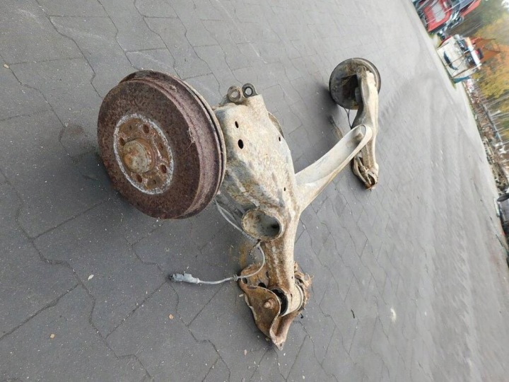 фото №10, Fiat grande punto 1.3jtd балка вісь підвіски зад