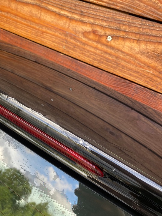 фото №4, Mercedes r клас w251 кришка кришка багажника зад задня