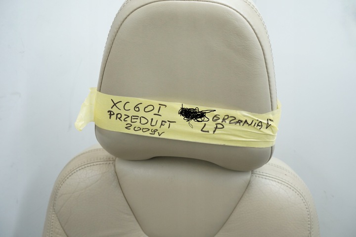 фото №4, Volvo xc60 сиденье левый перед левый переднее с подогревом электрический beż