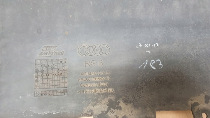 фото №14, Задний бампер audi a6 rs6 c7 универсал 4g9807511bd