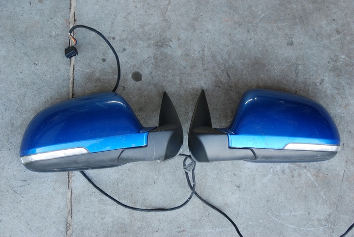 фото №6, Skoda octavia 2 ii рестайлинг 08-12r зеркало l / p 6 pin lf5w