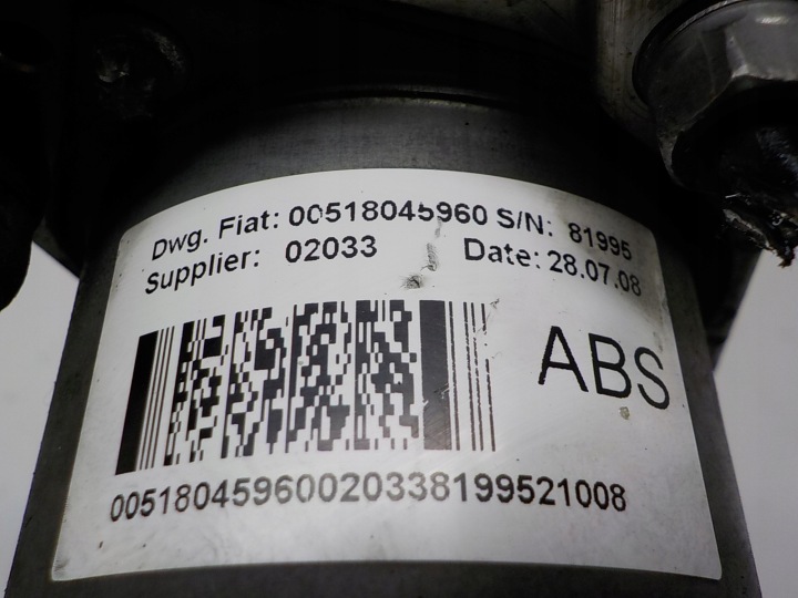 фото №8, Fiat ducato iii блок управления abs 0265232112 51804596 0265800717