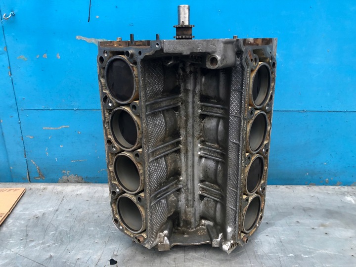 фото №9, Mercedes w210 4,2 v8 m119 dół блок двигателя wał коленчатый поршни 119985