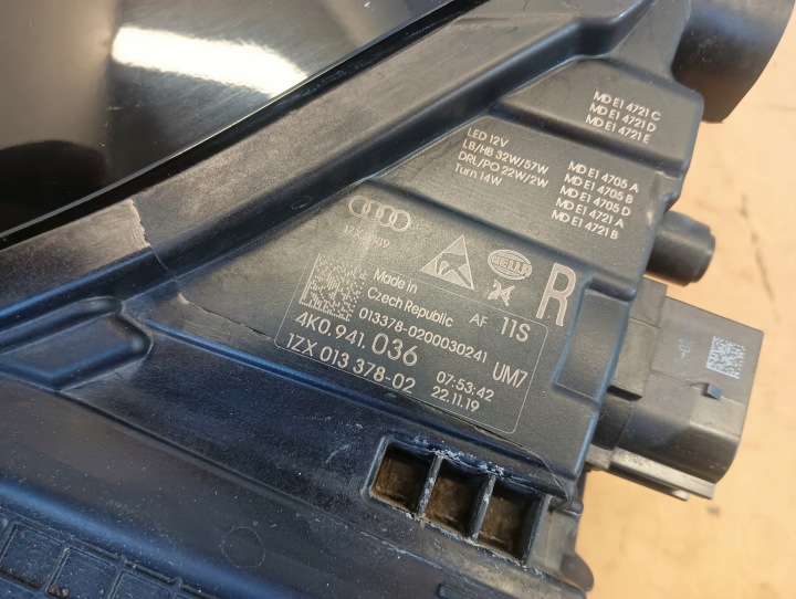 фото №15, Лампы audi a6 c8 matrix полный led