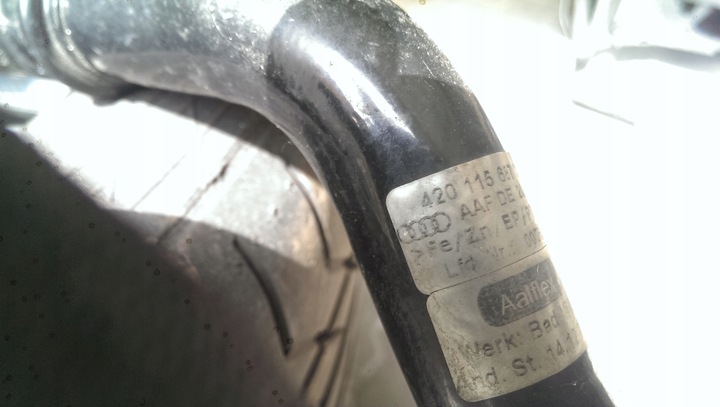 фото №2, Шланг шланг масляный audi r8 420115687c оригинал