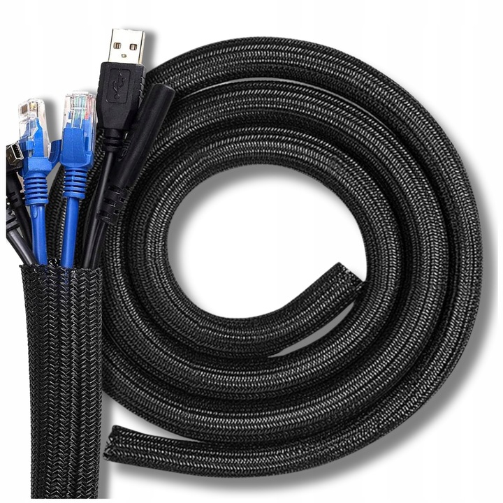 фото №5, Oplot do кабели защита провод plecionka peszel трубка 19/36mm 50 метров