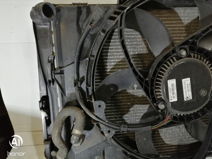 фото №12, Комплект радиатор вентилятор 7523259 bmw e90 e91 e92 e93 2.0b 2.0i 07r