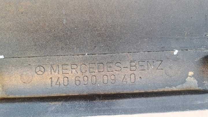 фото №5, Mercedes w140 довгий планка накладка порогова ліва