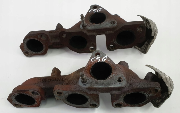 фото №2, Колектор випускний citroen c5 iii x7 3.0 hdi