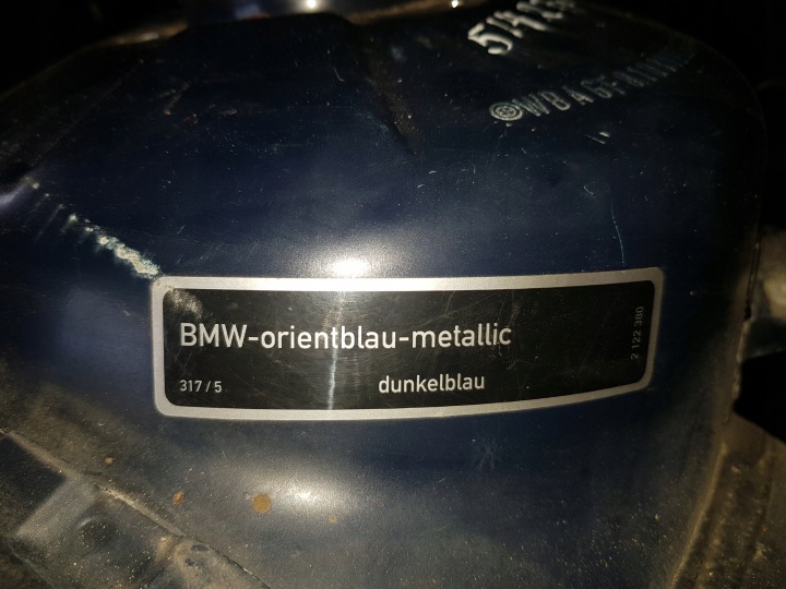 фото №8, Ручка зовнішня двері права перед зад orientblau bmw e38 дорестайлінг