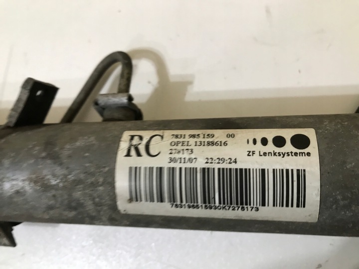 фото №6, Opel zafira b 1.9 cdti рулевая рейка 13188616