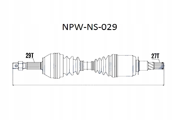 фото №10, Nty піввісь привідна nissan navara mtm 05- pathfinder mtm 05- l p
