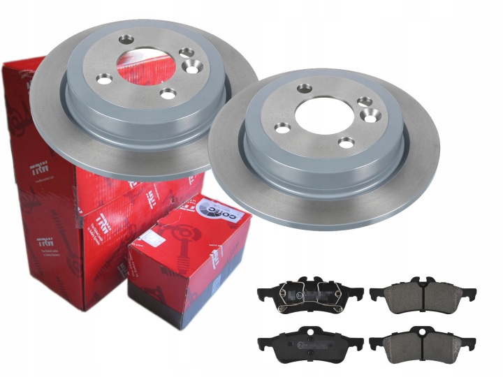 фото №1, Диски гальмівні колодки trw зад mini r50 r52 r53 259mm