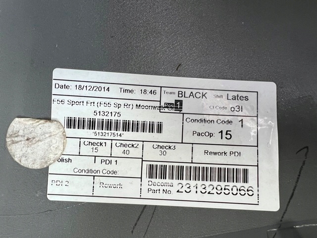 фото №10, Бампер перед переднее mini cooper f56 sport 2014-